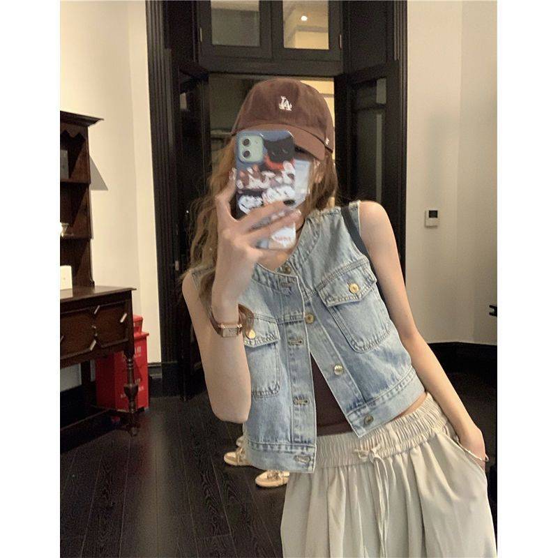 Blue vest
